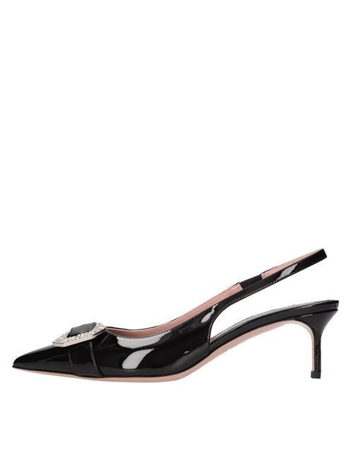 Décolleté Slingback in vernice GEDEBE | MEGHAN SLINGBACK 55 PATENTNERO